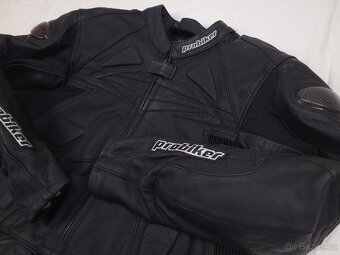 Probiker PRX Black pánska kožená moto kombinéza 58 3XL - 3