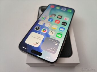 apple iphone 15 PRO MAX 256gb White Titanium / Batéria 100% - 3