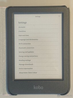 Čtečka knih KOBO CLARA COLOUR 16GB N367 + obal - 3