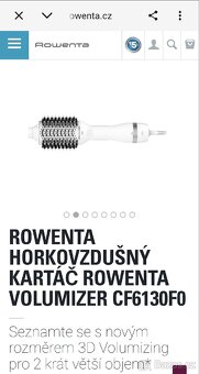Horkovzdušný kartáč Rowenta - 3