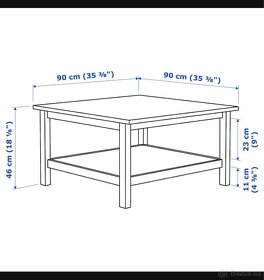 konferenční stolek Ikea Hemnes - 3