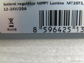 Solární regulátor MPPT Lumiax MT2075 - 3
