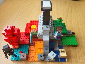 Lego minecraft 21160 návod a krabice a 21172 - 3
