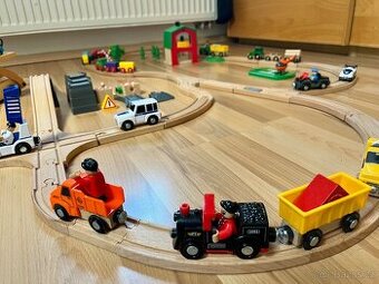 Dřevěná železnice Playtive/vláčkodráha - 3
