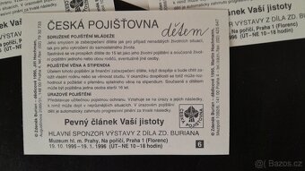 kartičky České pojišťovny ČSSR - 5ks. - 3