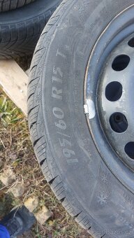 Vw plechove disky se zimnim pneu r15 6j et47 - 3