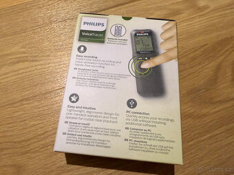 Diktafon Philips DVT1160 - digitální záznamník / nové - 3
