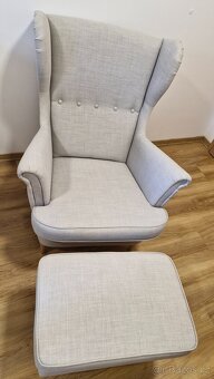 Ušák Ikea s podnožkou STRANDMON - 3
