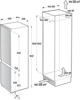 Nová Lednice GORENJE NRKI419EP1 - 3