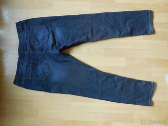 dámské C&A modré elast. rifle,SLIM zip 35/48/XL p.106-108 - 3