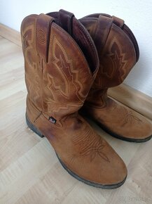 Jezdecké boty Justin, vel. 40, stélka 27 cm - 3