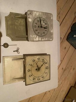 Starožitné kyvadlové hodiny – originál z roku 1932 - 3
