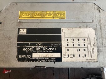 JVC KD-G311 autorádio - 3
