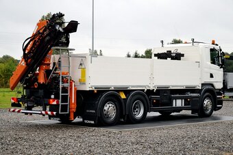 Scania R410 6x2 - valník s hydraulickou rukou - 3