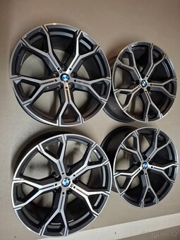 Originál sada 21" BMW G05, X5, X6 style 741M - TOP - 3
