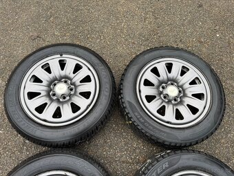 4ks Hybrid plech 15 5x100, Zimni 95% F3, Rapid Pěkné - 3