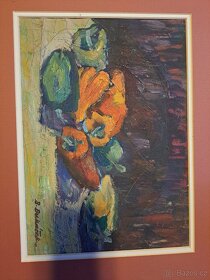 Obraz - Olej na Plátně B. Bukáček - 3