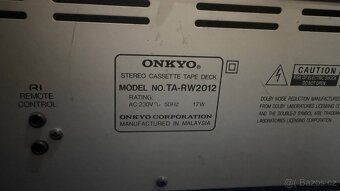 Dvojity magnetofon Onkyo - 3