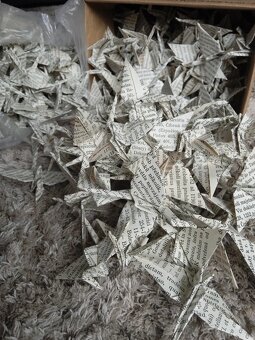 626 origami jeřáb - 3