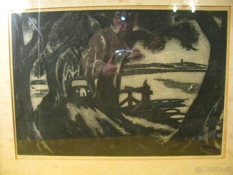 Obraz HRÁZ JAN HALLA 75X65 cm - 3