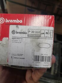 Destičky brembo hyundai i10/ kia picanto - 3
