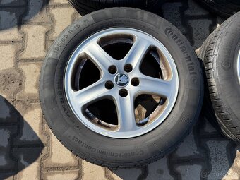 4x al kola 5x100 15 + pneu letní 195/65 R15 - 3