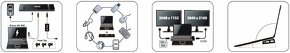 Dokovací stanice - adaptér ASUS USB3.0_HZ-3A Plus Dock - 3