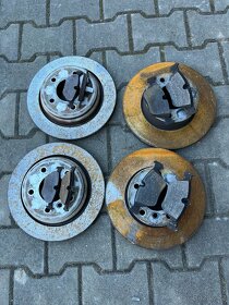 Bmw e39 kotouče a destičky 80% 296mm - 3