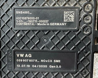 Řídící jednotka NOx 059907807R Audi Q7 4L FL r.v. 2011 - 3
