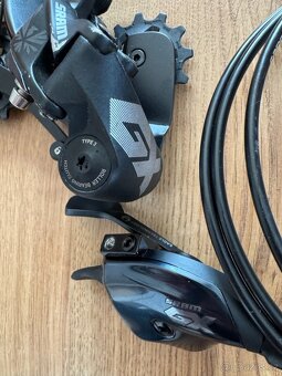 Komponenty MTB SHIMANO SRAM BRZDY RAZENI GX NX EAGLE - 3