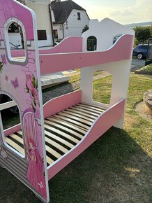 Dvoupatrová postel princezny SLEVA - 3