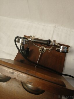 Starožitný nástěnný telefon - 3