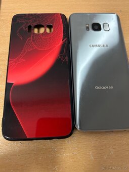 Samsung galaxy s8 silver - 3
