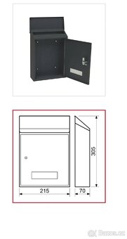 Poštovní schránka ve výborném stavu - 3