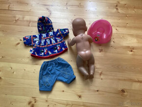 BABY BORN panenka,oblečky a nočník - 3