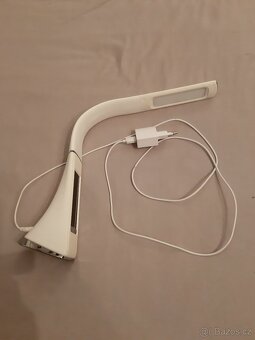 stolní lampa LED s displejem-bílá - 3