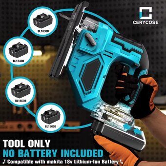 Přímočará aku pila 18V - skladem - 3