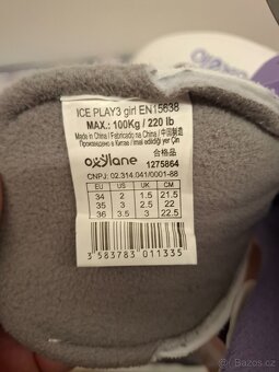 Prodej dívčí brusle Oxelo 34-36 - 3