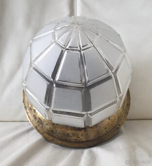 Starožitná mosaz art deco prolamované I - 3