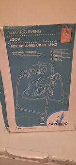 HOUPAČKA ELEKTRICKÁ HOUPAČKA CARETERO LOOP 0+ - 3
