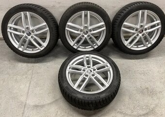 ZIMNÍ KOMPLET ŠKODA 17" ET46 5X112 + 225/45 R17 - 3