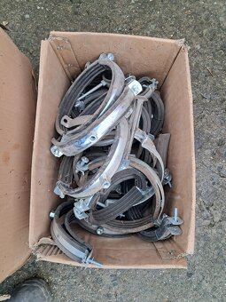 Objímky potrubí s gumou, různé průměry - 3