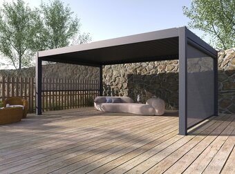 Hliníková pegola 4x4x2,5m - 3