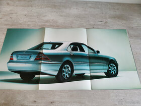 Prospekt Mercedes-Benz S-Klasse W220, 24 stran, německy 1998 - 3