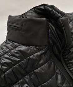 Pánská černá zimní bunda Trussardi Jeans velikost S/46 IT - 3