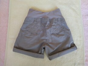 Těhotenské plátěné kraťasy H&M 40 - 3