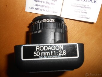 Objektiv zvětšovací RODENSTOCK - RODAGON 50mm - 2,8/50 - 3