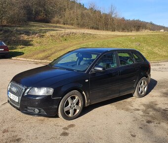 Audi A3 1,8TFSI Sportback,118KW,R.V.2007,ČR,DIGI KLIMA, - 3