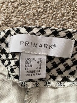 Nové dámské kostkované kalhoty Primark - č. 40 - 3