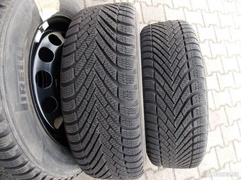 16" plech. kola VW + zimní pneu 205/55 R16 - 3